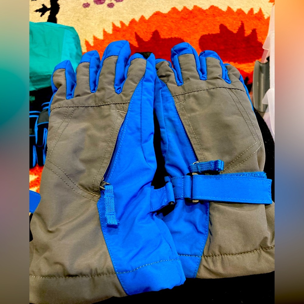 Lands End Child Ski Gloves